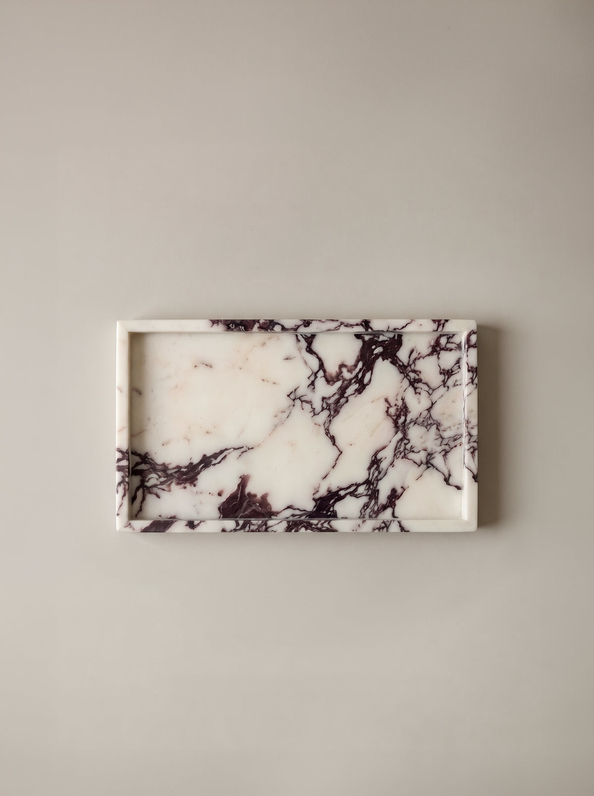 Elva Tray (Set of 2) | Calacatta Viola
