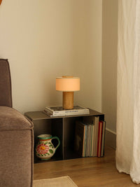 (Précommande) Lampe de table IKIN | Papier de riz naturel | Portable