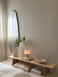 (Précommande) Lampe de table IKIN | Papier de riz naturel | Portable