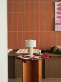 (Précommande) Lampe de table IKIN | Papier de riz naturel | Portable