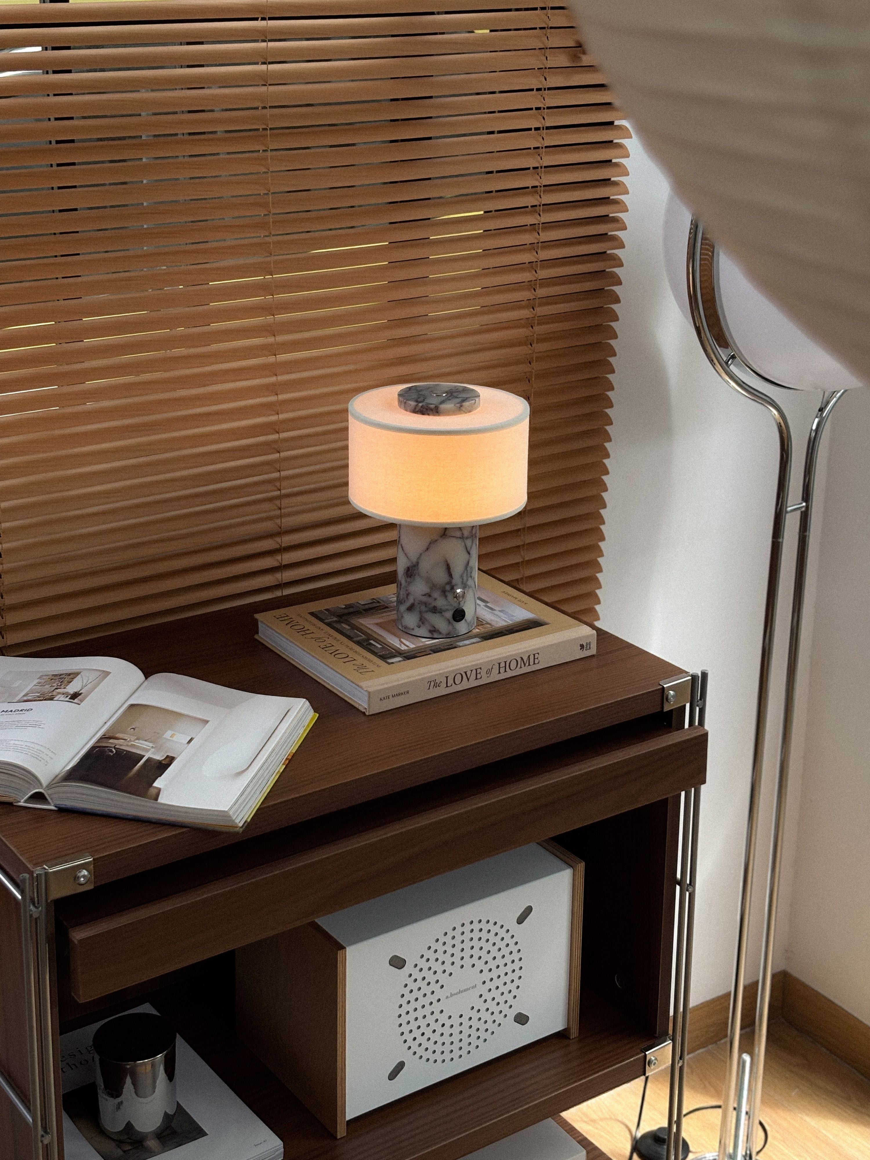 The Original - Auríe Portable Lamp | Calacatta Viola - 9.5"
