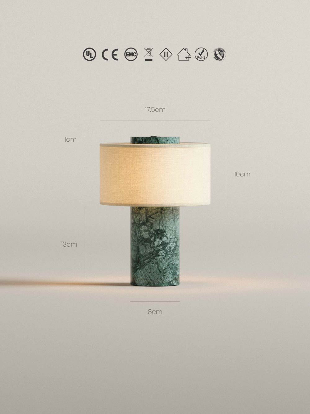 Auríe Portable Lamp | Verde Guatemala