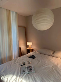 Auríe Large Lamp | Travertine