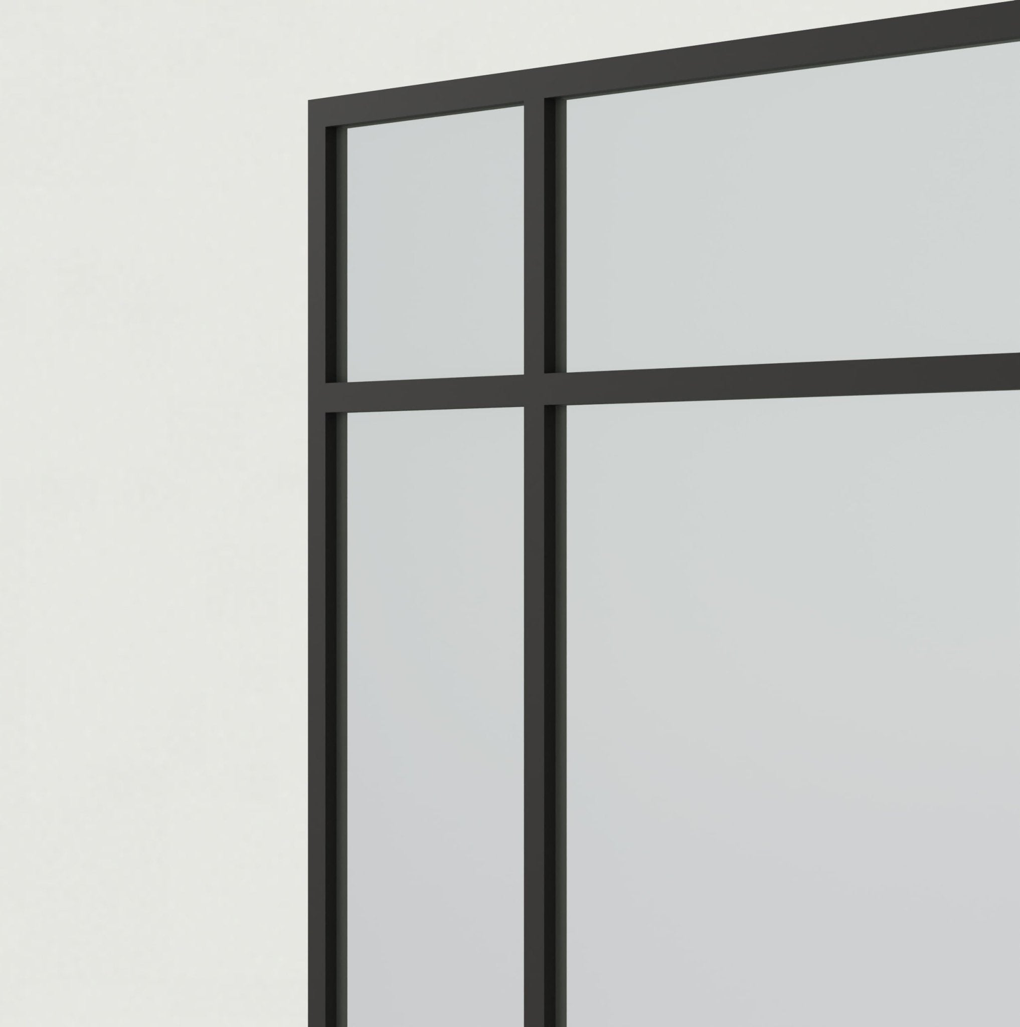 Industrial Mirror No. 3 | Spiegel mit Eisenrahmen | 220 × 110 cm - Blossholm